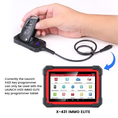 X-431 - Programador de llaves remoto con súper chip y 4 juegos de llaves inteligentes