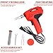 100W Soldering Gun Kit, Instant-Heat 120V AC with 700°F Max Temp, Trigger Activated with Work Light, Includes 2 Tips, Solder, Hex Wrench & Plastic Case