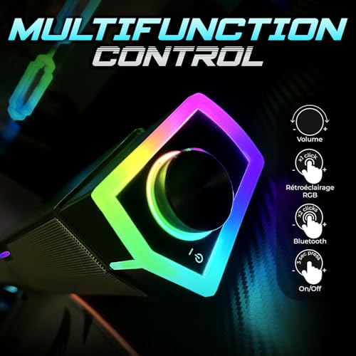 Barre de son PC pour optimiser l'espace gaming de votre bureau connecté - 6