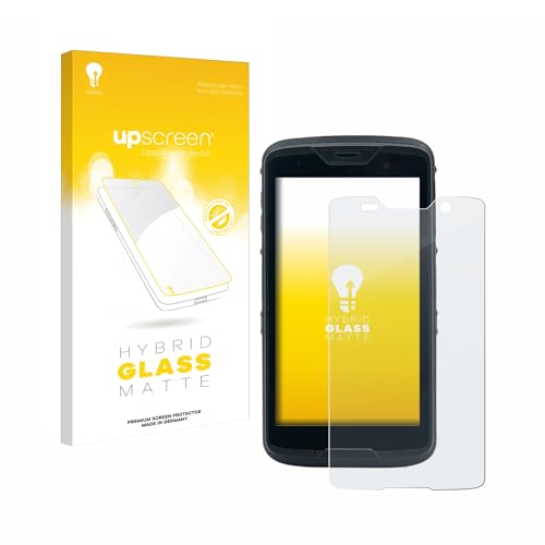 upscreen Matte Screen Protector Glass Film compatible with Unitech EA 520 - Anti-Glare, Anti-Fingerprint, 9H Glass Protection