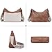 CLUCI Crossbody Purses for Women, Leather Crescent Bags Crossbody with Adjustable Strap, Women's Shoulder Handbags
