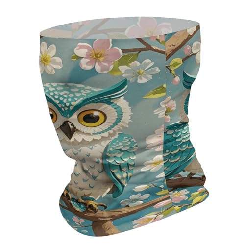 Flower Leaves Purple Red Flower Neck Gaiter Face Cover Scarf, Breathable Sun Balaclava for Skiing Fishing Hiking Cycling3