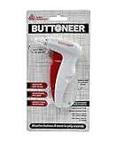 Buttoneer Button Fastening System - NEW and Improved! - Attaches Buttons & More in Seconds - No...