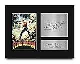 HWC Trading Sam Jones Flash Gordon Gifts Printed Signed Autograph Picture for Movie Memorabilia Fans - US Letter Size