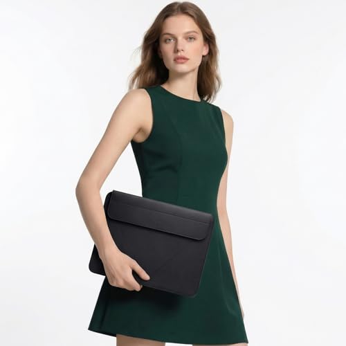 Image of UPERFECT Protective Laptop Case 15.6'' Laptop Sleeve Compatible with MacBook Air M5 A3448 M4 A3241 M3 A3114 M2 A2941 2026-2023, 15.6'' Tablet and Laptop, Polyester Protective Sleeve Bag