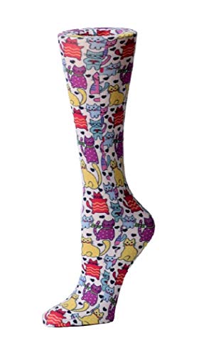 Image of Cutieful Compression Socks Knit Wide Calf 10-18mm /HG
