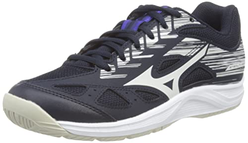Mizuno Stealth Star Junior, Chaussure de Handball, Skycaptain Gsilver Vblue, 38.5 EU