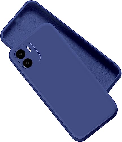 Image of A rtistque Back Cover Case for Mi Redmi A2 / A1 with Camera Protection | Shockproof TPU | Stylish Protective Design | Slim Fit | Ultra Matte | Mi Redmi A2 / A1 Back Cover - Blue