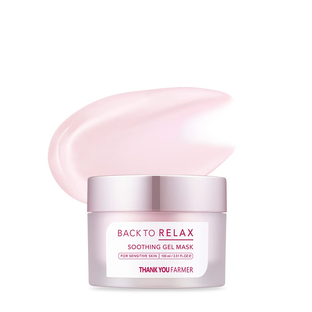 THANKYOU FARMERBack To Relax Soothing Gel Mask For Sensitive Skin 100ml / 3.51 fl.oz. l by Thank You