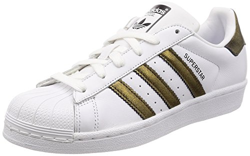  adidas Superstar W, Chaussures de Basketball F...