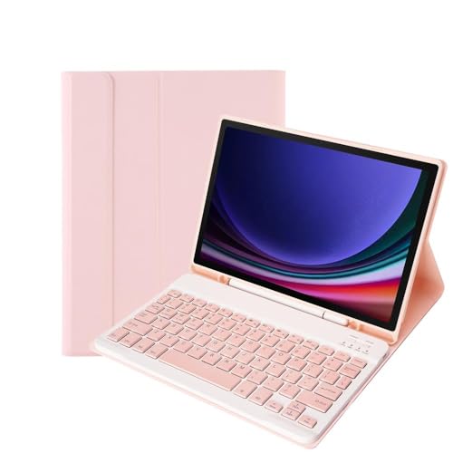 For Galaxy Tab S10 Lite/S10 FE/S9 FE/S9 �P�[�X Galaxy Tab S10 Lite/S9 FE/S9/S10 FE �L�[�{�[�h�P�[�X 11�C���` Pokaas �y���z���_�[�t�� �X�^���h�@�\ �}�O�l�b�g�� �X����