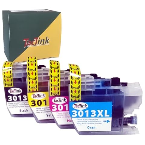TacTink 4-Pack Compatible LC3013 Ink Cartridges - Vibrant Colors, Reliable Performance Cover