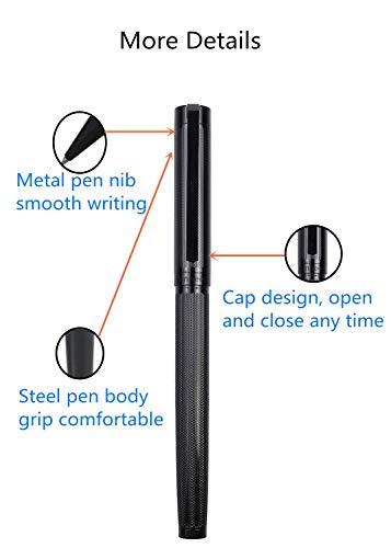 Bolígrafo roller Penneed tinta líquida negra G8 miniatura 2
