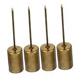 Photo Gallery malugogo 4 portacandele con punta per albero di natale, decorazione per feste, inserti per tavoli e alberi, finitura bronzo anticato Photo Gallery malugogo 4 portacandele con punta per albero di natale, decorazione per feste, inserti per tavoli e alberi, finitura bronzo anticato