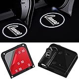 2Pcs Car Door Lights Logo Projector for Chevy Camaro,Wireless Car Door Paste Projector Logo Lights...
