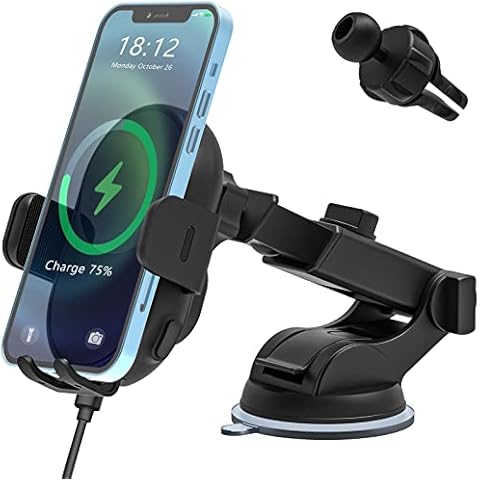 15W Qi Fast Wireless Car Phone Charger Cover