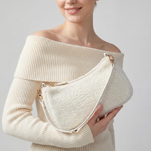 Image of VODIU Clutch Tote Handbags with 2 Removable Straps and Zipper Closure Crossbody Bags Shoulder Purse Handbag for Women