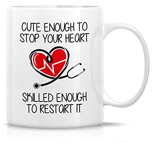 Retreez Funny Doctor Coffee Mug - 11 Oz Ceramic Sarcastic Motivational Gift for Medics, Coworkers, Friends