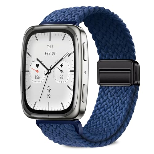 [VanHooc] 20mm voh for Amazfit T-Rex 3 Pro 44mm/Active 2/2 Square/GTR Mini/GTS 4/GTS 4 Mini iC pxg uCfbh ґgxg Lk }Olbg