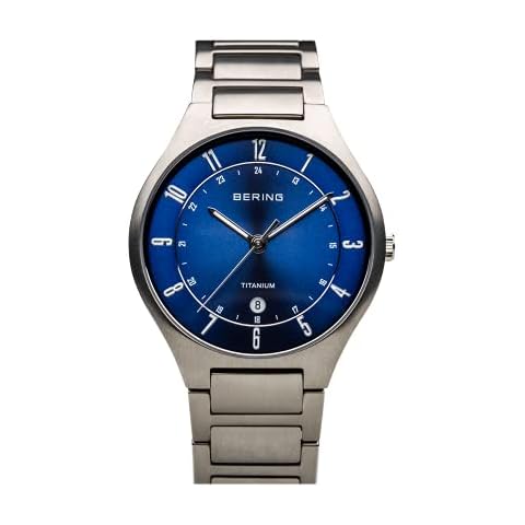 Reloj BERING Hombre Análoga Cuarzo de Titanio con Cristal de Zafiro Cover