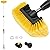 Rv Wash Brush, Car Wash Brush with 5-11 Ft(60"-132") Extendable Handle,On/Off Button to Control Water Flow Soft Bristle for Cleaning Car, Boat, Truck, RV, House Siding, Solar Panels, Ect