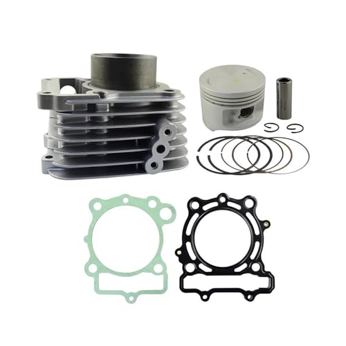 Kit cylindre moto 57mm GZ125 étanchéité renforcée avec piston et joints de tête