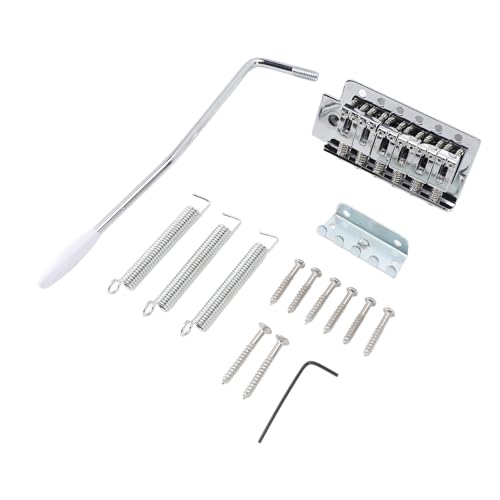 52.5mm Electric Guitar Tremolo Bridge,Guitar Tremolo Bridge Set,Electric Guitar Accessories,Left Handed Vintage for ST Guitars