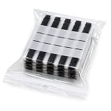 VILTEX Mechas Pinchazos Coche 30Tiras 100x6mm, Repara Pinchazos Coche Negro