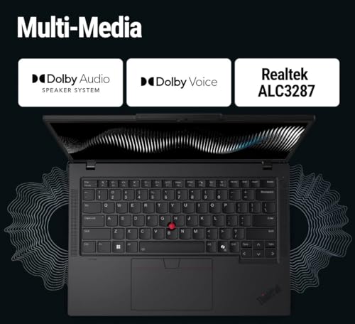 Image of Lenovo 2025 ThinkPad T14 Gen 6 Co-Pilot+ Laptop - AMD Ryzen AI 5 PRO 340, 14 inch WUXGA 1920x1200 400 Nits Display, 16GB Ram, 512GB SSD, 5MP RGB Cam, FP Reader, Backlit KYB, Windows 11 Pro - 21QJ00CQUS