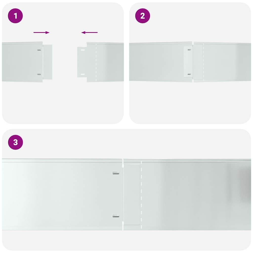 Lot de 10 bordures de pelouse argentées en acier galvanisé - 100 x 25 x 0,07 cm - Bordure de jardin en métal pour parterres et chemins