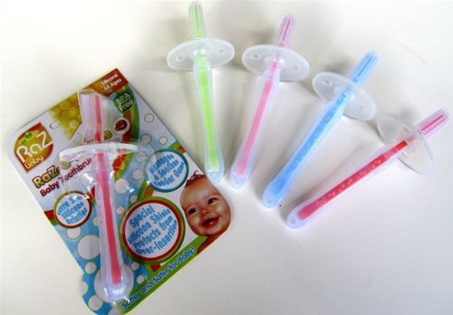 Raz-A-Dazzle Silicone Toothbrush Pink