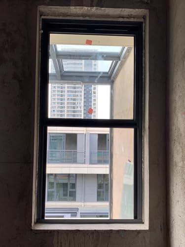 Aluminum Frame Vertical Utility Shed Window - High-Performance Sliding Windows for House & Chicken Coops, Includes Screws, Weather-Resistant Design