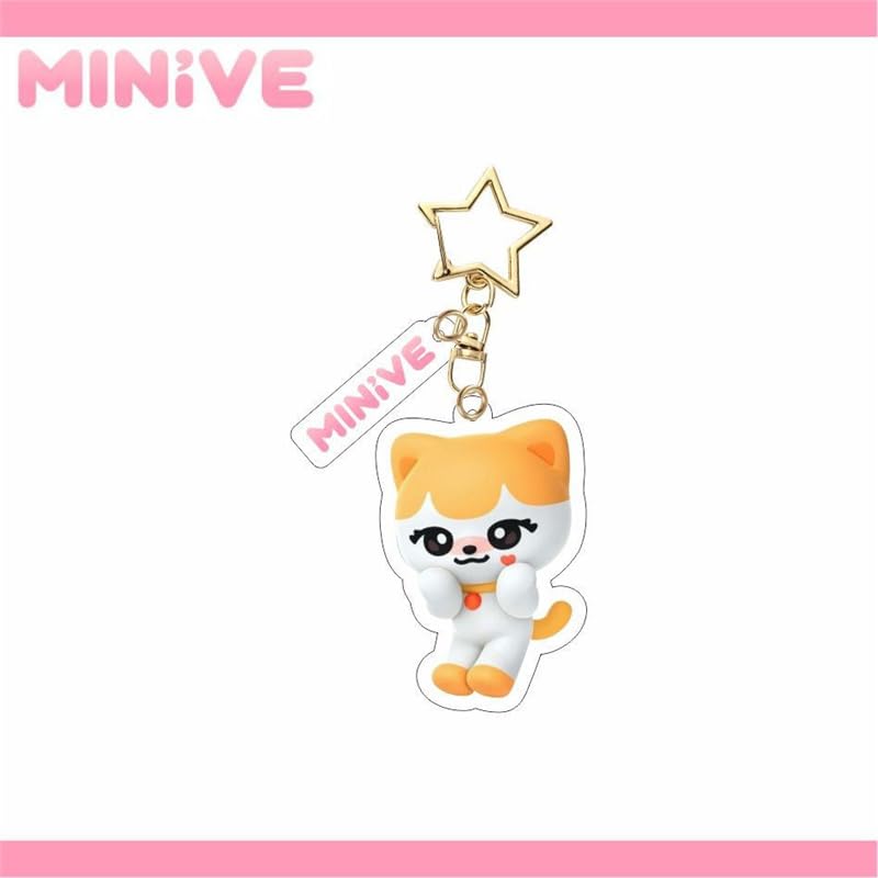 Amazon.co.jp: IVE キーホルダー グッズ 周辺 アイヴ MINiVE ユジン