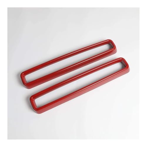 Parrilla delantera roja para renovar el frontal de tu Challenger de malla 2015-2020 4