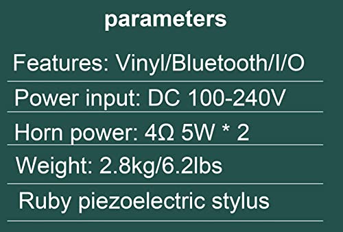 Tourne-Disque en Vinyle Tourne-Disque Bluetooth avec Couvercle Anti-poussière Transparent 2 Haut-parleurs stéréo… - Les Beatles, Paul McCartney, John Lennon, RIngo Starr, George Harrison Tourne-Disque en Vinyle Tourne-Disque Bluetooth avec Couvercle Anti-poussière Transparent 2 Haut-parleurs stéréo… – Image 8