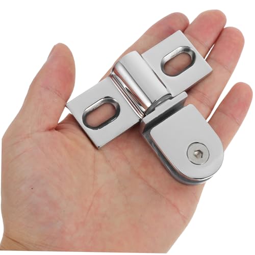 Clips pivotants acier inoxydable remplacement douche hôtel - 5