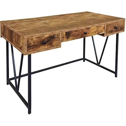 MDA Designs Belleterre Ergonomic Desk with Drawers Cover