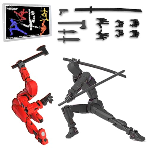 (Pre-Assembled) Dummy13 Magnetic Action Figure Set, T 13 Action Figure