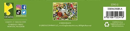 Ceaco – Garden Birds - 300 Piece Jigsaw Space Saver Puzzle – Puzzles for Smaller Spaces and Surfaces by CEACO - Image 7