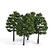 Froiny 20pcs Model Trees Artificial Tree Train Railroad Scenery Architecture Tree Bonsai Decoration 3.5cm
