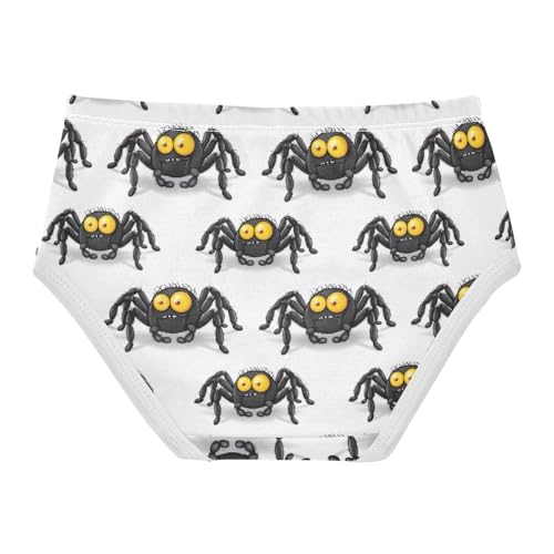 Joisal Cotton Toddler Girls Underwear Cartoon Animals Funny Black Cute Panties Girl Pattern Kids Briefs Undies 2t2