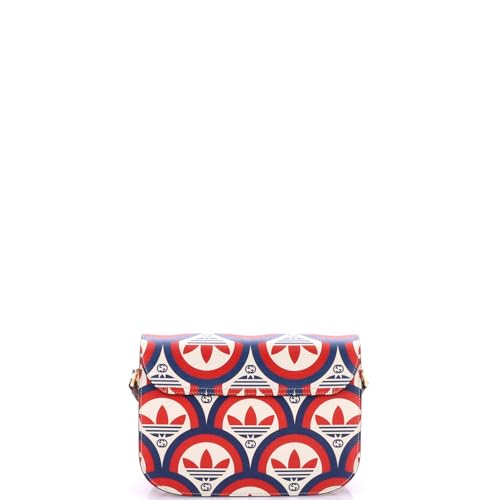 Pre-Loved x Adidas Horsebit 1955 Shoulder Bag Printed Leather Small, Print3