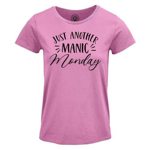 T-shirt femme Just an Other Manic Monday pour un look pop décontracté en semaine