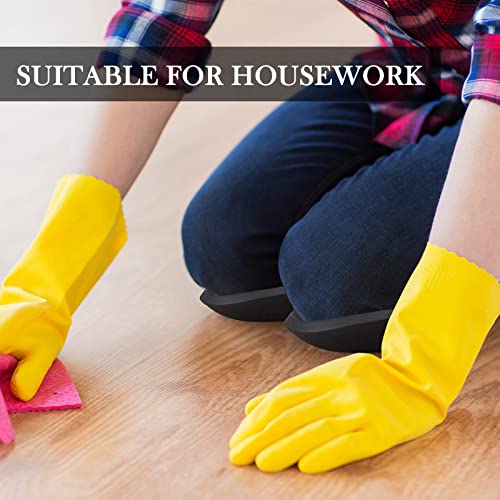 Deekin 4 Pairs Gardening Knee Pads Lightweight Waterproof Knee Pads For Work Home Cleaning Knee Pads With Eva Foam Cushions Soft Inner Liner Adjustable Straps For Home Garden Cleaning Work, 4 Colors #TOP4