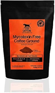Lean Caffeine Nicaragua Ground Coffee | Super Clean Mycotoxin Free Bulletproof Coffee | Dark Roasted, Low Acid Keto Coffee - 908g
