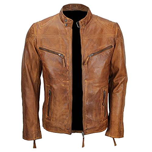 tan casual jacket