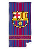Tamaño: 70 x 140 cm FC Barcelona - Toalla de playa (140 x 70 cm, 100 % algodón Öko-Tex FC Barcelona)