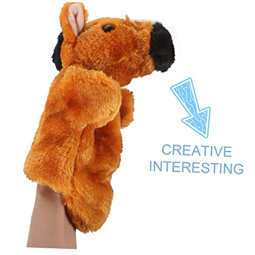 Totority 2 Pçs Fantoche De Mão Educação Infantil Imaginativo Fingir Jogar Fantoche De Contar Históri