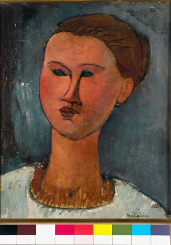 Pintura póster de Modigliani en 60x90cm, arte clásico que aporta sofisticación y color a tu hogar