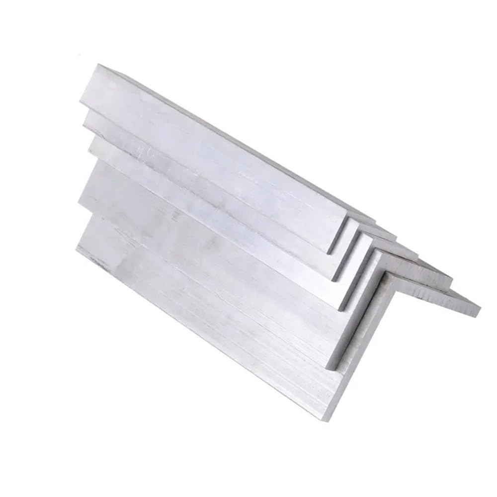 Aluminium-L-förmiges Winkelprofil, 40 x 50 6 mm, Aluminiumlegierungsprofil, rechtwinkliges Blech, L-förmiges Alu-Blech for Robotik-Projekte, 1 Stück(500mm)